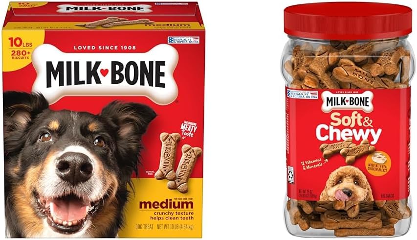 Milk-Bone Original Dog Treats - Crunchy Biscuits for Medium Dogs | 10 lb Bag