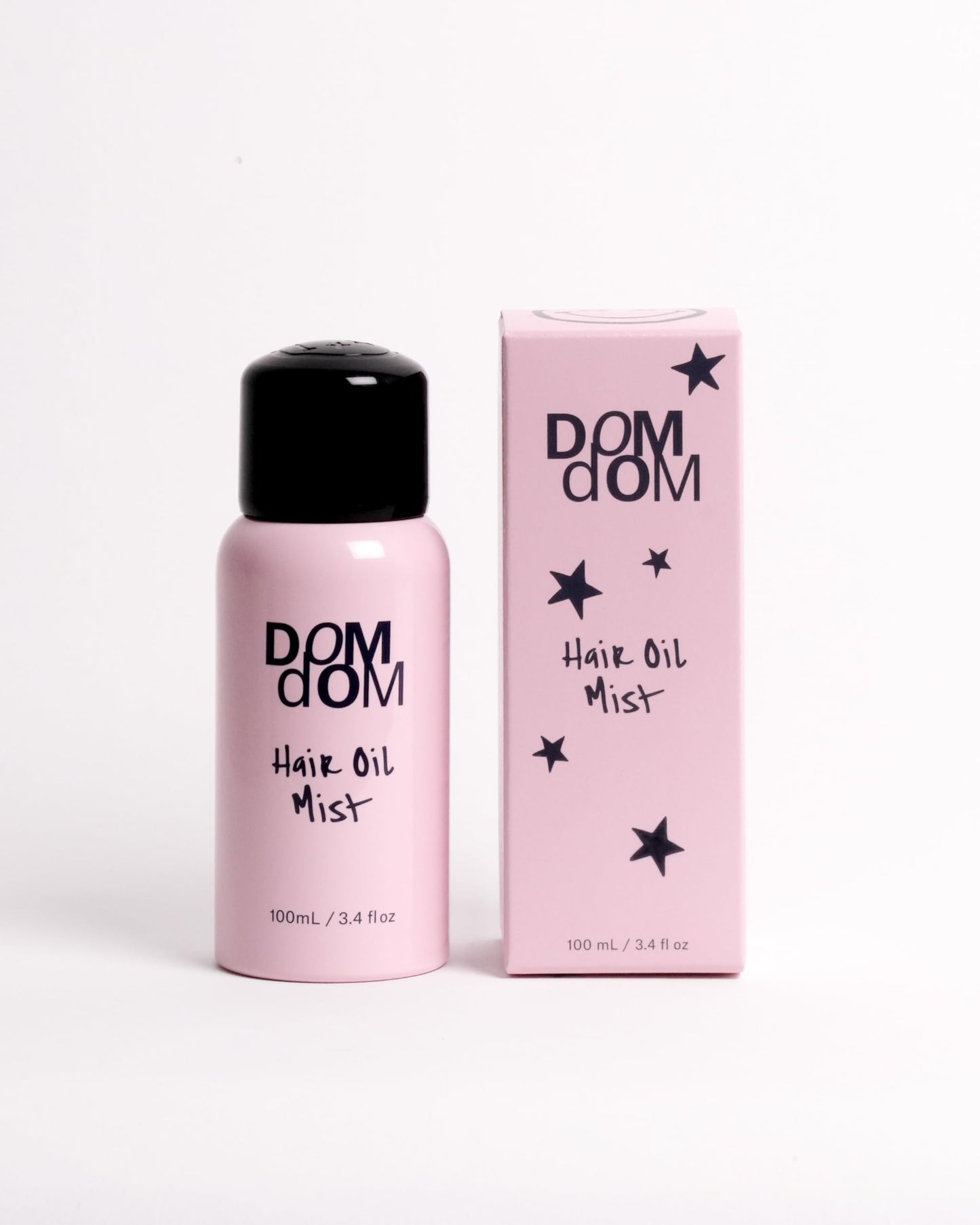 Dom Dom Hair Oil Mist, Hydrating Shine Smoothing, All Hair Types, Emerald Blossom Scent, 3.4 fl oz, Mist