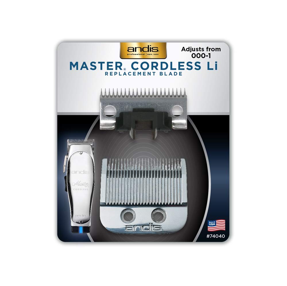 Andis Master Cordless Replacement Blade, Carbon Steel Size 000-1, 1 Count