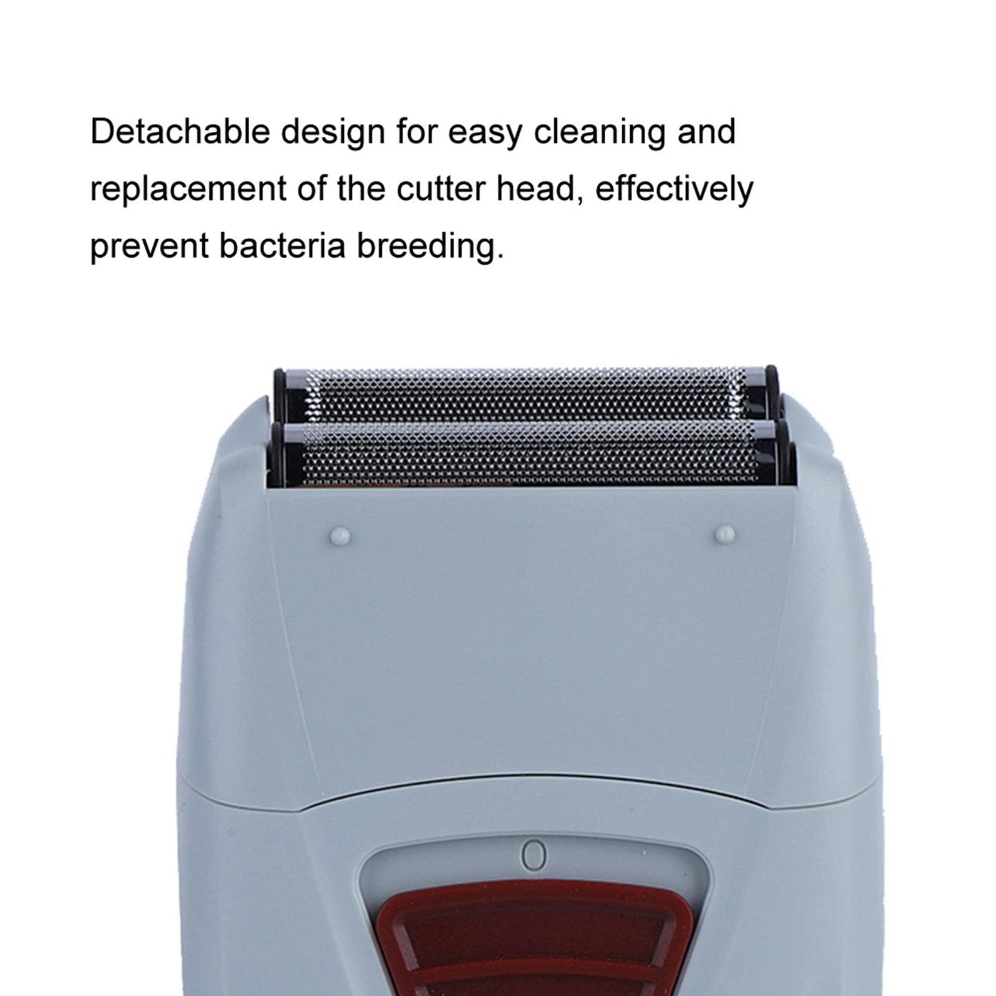 Electric Hair Clipper, Rechargeable Men Electric Hair Clipper Trimmer Double Head Reciprocating Shaver