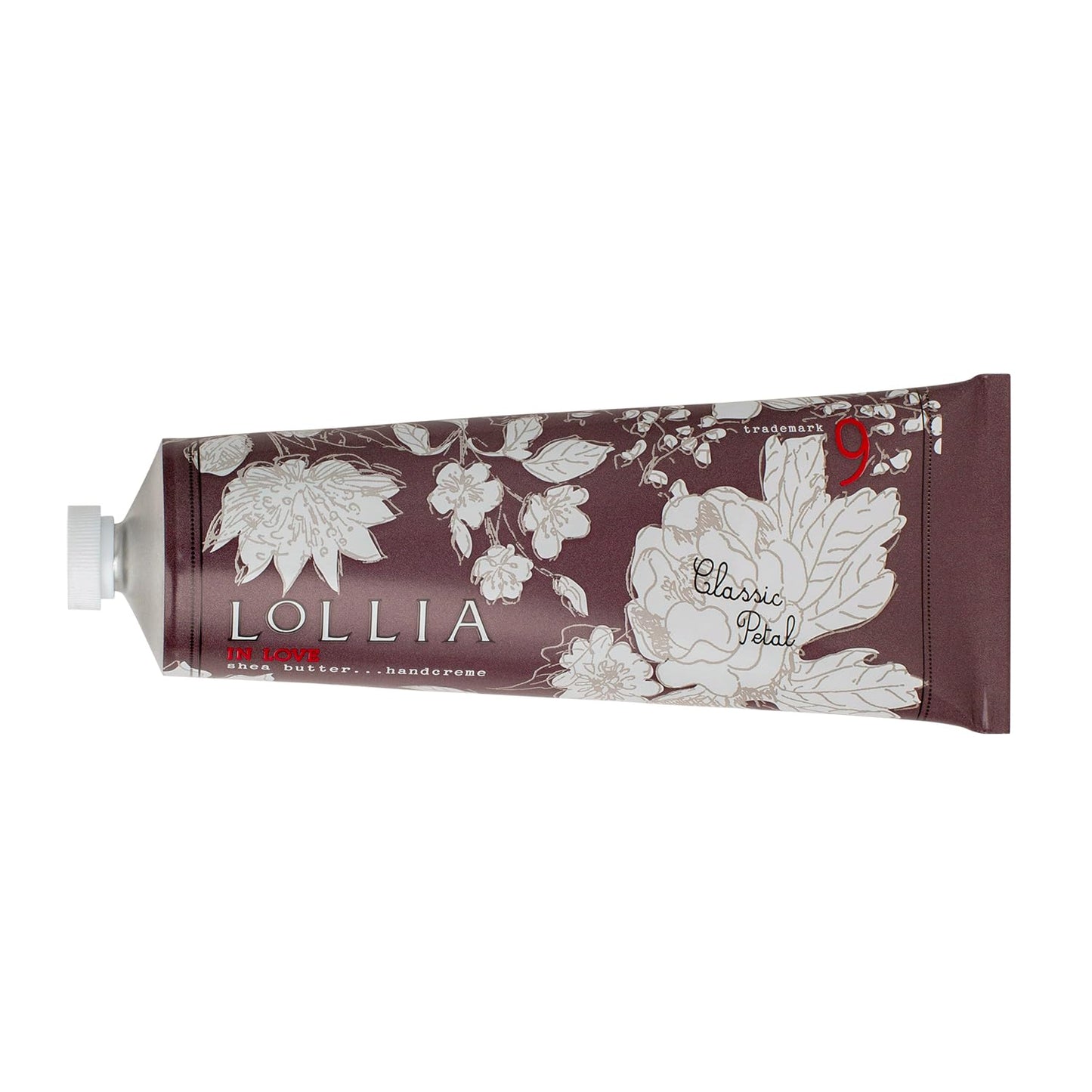 Lollia Always In Rose Hand Cream - Hydrating Rose & Hibiscus Lotion for Soft Skin | 4 oz.