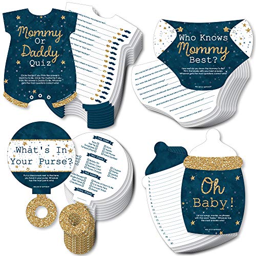 Big Dot of Happiness Twinkle Twinkle Little Star Baby Shower Game Bundle
