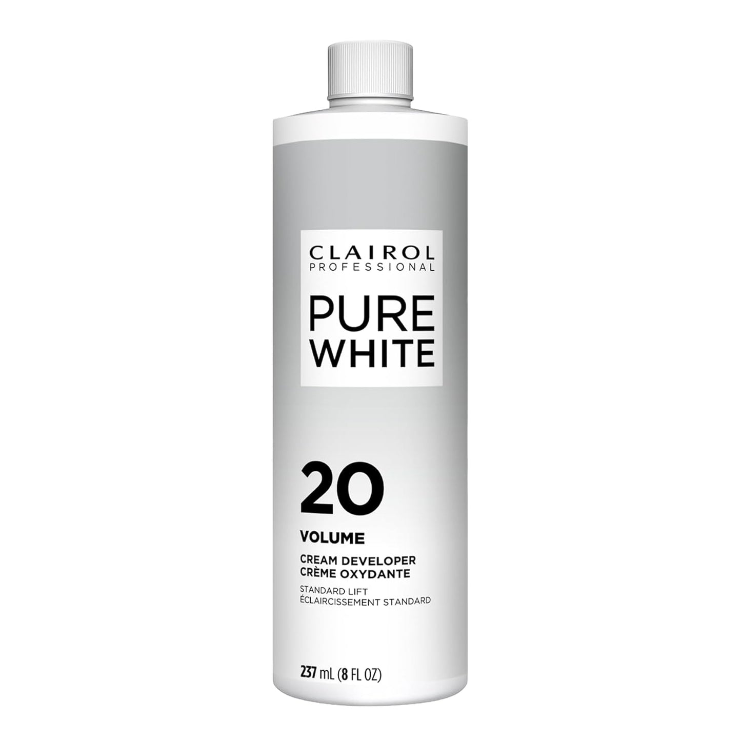 Clairol Professional Pure White 20 Volume Hair Developer - Lightens Hair & Covers Grays | 32 oz