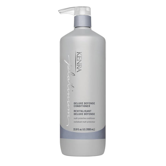 Kenra Platinum Deluxe Defense Conditioner - Strengthening & Breakage Prevention | Damage Repair, Shine Enhancing, Color Protecting | Sulfate Free, All Hair Types