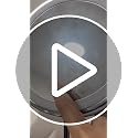 Tubbede Makeup Mirror with Light, 1X/30X Magnification, 3 Color Modes, Rechargeable Grey
