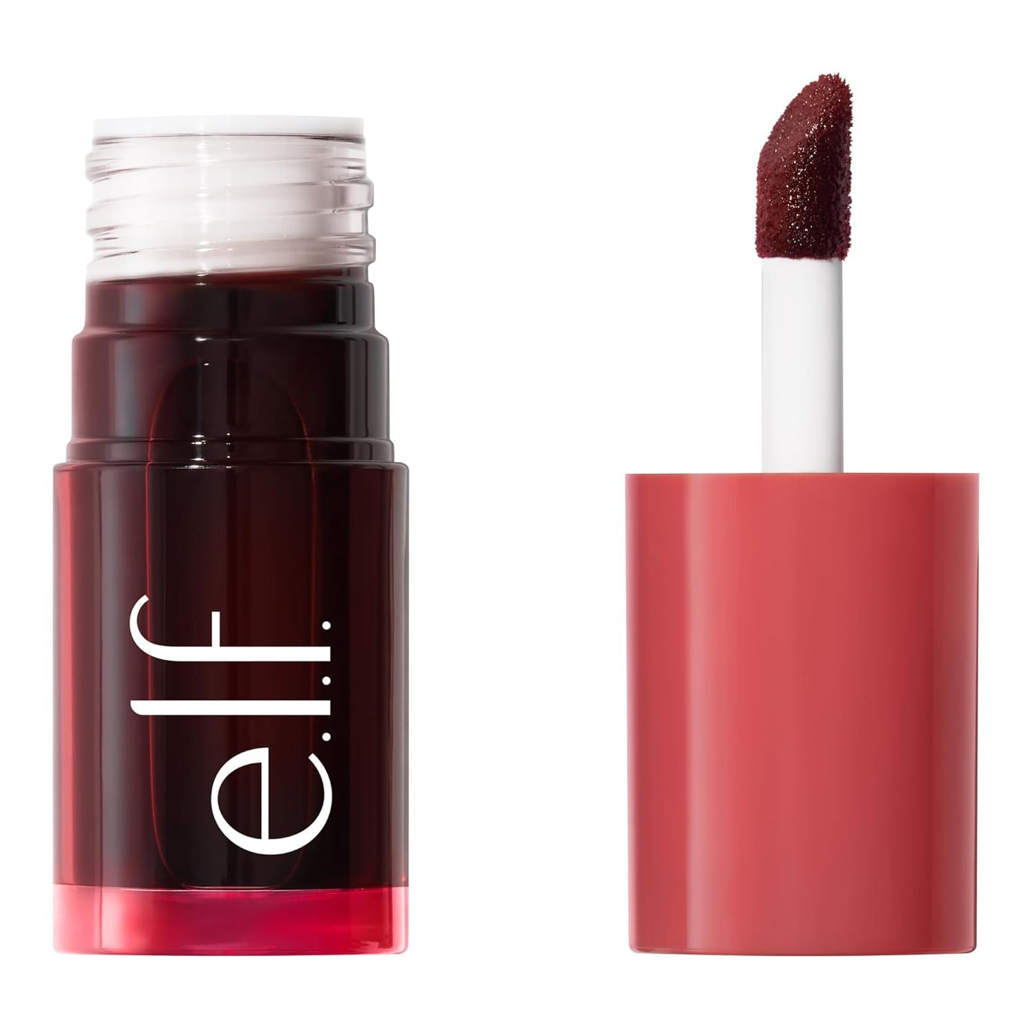 e.l.f. Sheer For It Blush Tint - Multi-Use Vegan Lip & Cheek Makeup for Natural Flush | Long-Lasting, Plums Up