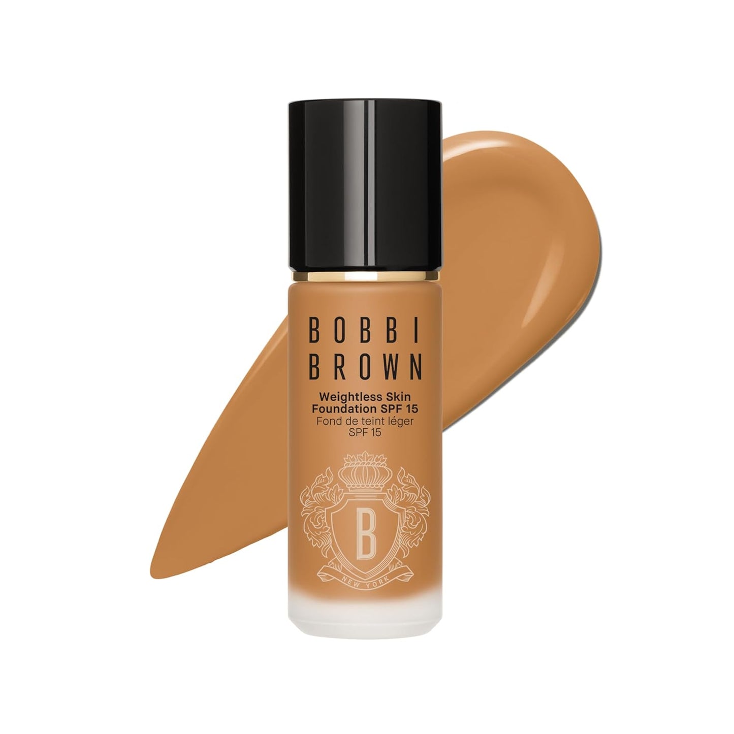 Bobbi Brown Weightless Skin Foundation SPF 15 - Oil-Control & 24-Hour Hydration | Natural Matte Finish, 1 Fl Oz