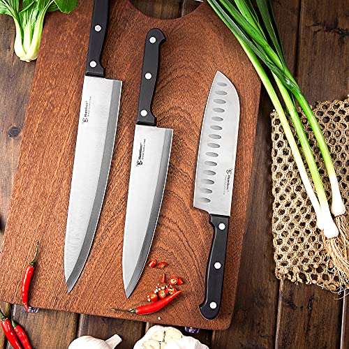 10-Inch Chef Knife - Full Tang High Carbon Stainless Steel