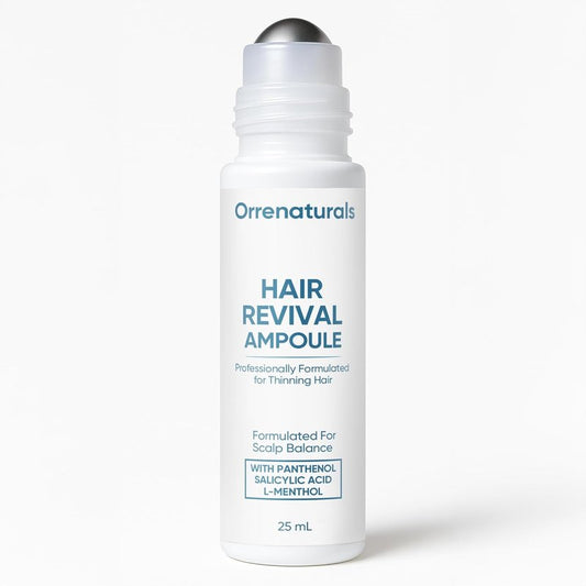 Hair Revival Serum - Orrenaturals Hair Growth Ampoule for Thicker, Stronger Hair | 1 Count