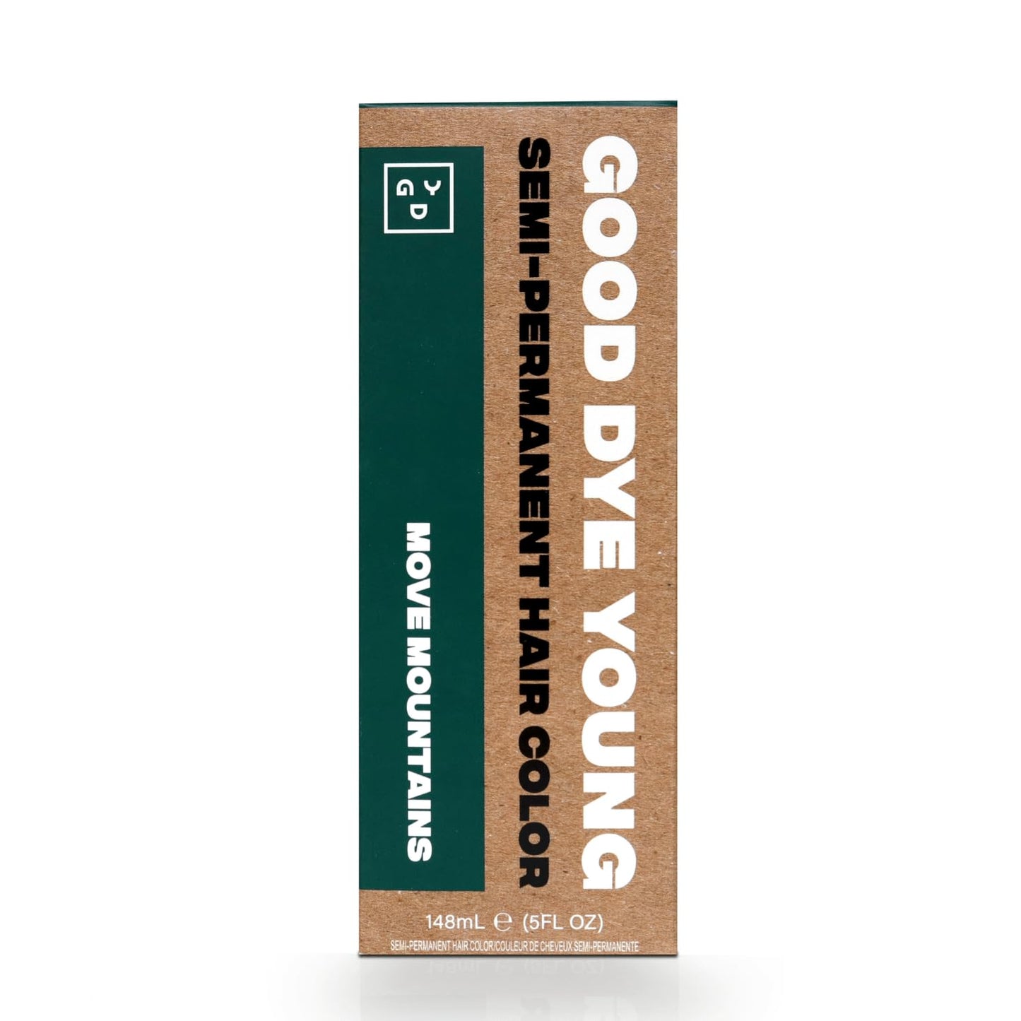 Good Dye Young Semi-Permanent Hair Color - Vegan Brown Hair Dye | Lasts Up to 24 Washes, 5FL OZ