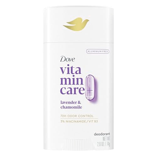 Dove Lavender & Chamomile Aluminum-Free Deodorant Stick, 2.6 oz