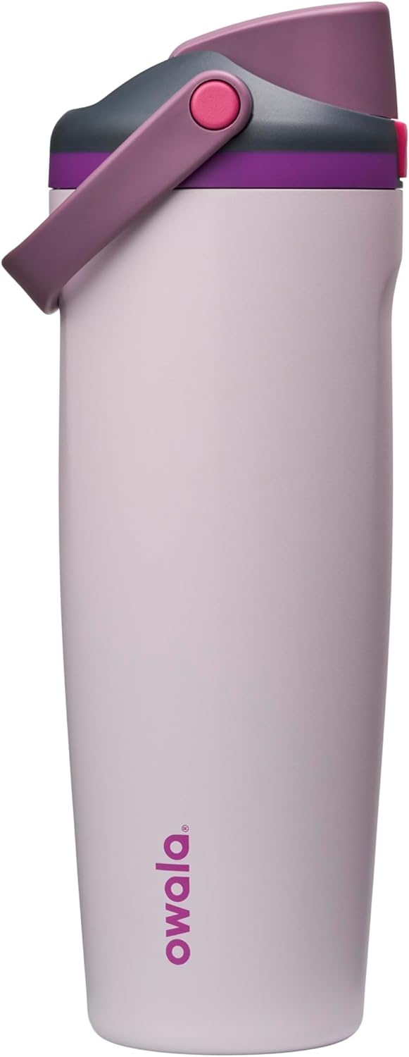 Owala FreeSip Sway Insulated Stainless Steel Water Bottle - 40oz, Two-Way Spout, BPA Free, Leak Proof, Ideal for Travel & Sports