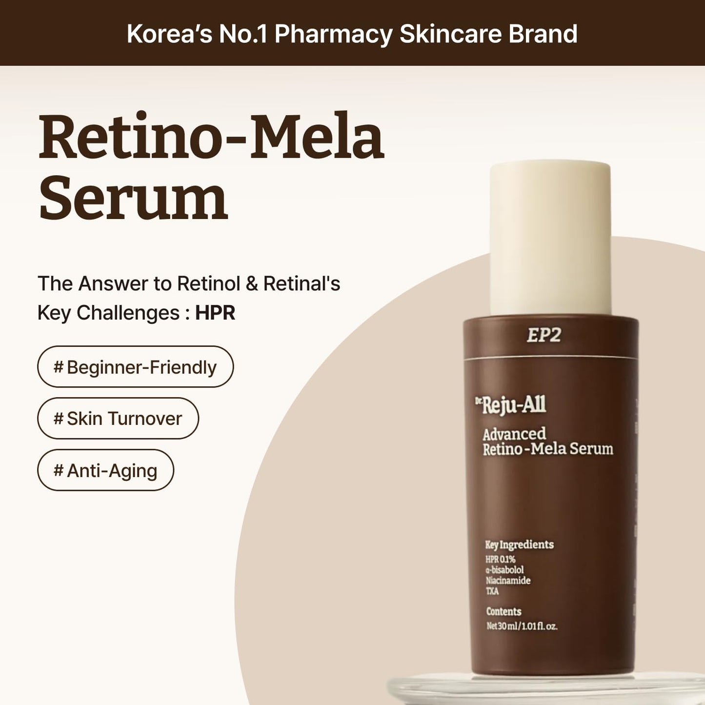 Rejuvenating Cream & Retinol Serum Duo - Advanced Anti-Aging Face Moisturizer for Firm, Smooth Skin | Korean Skincare