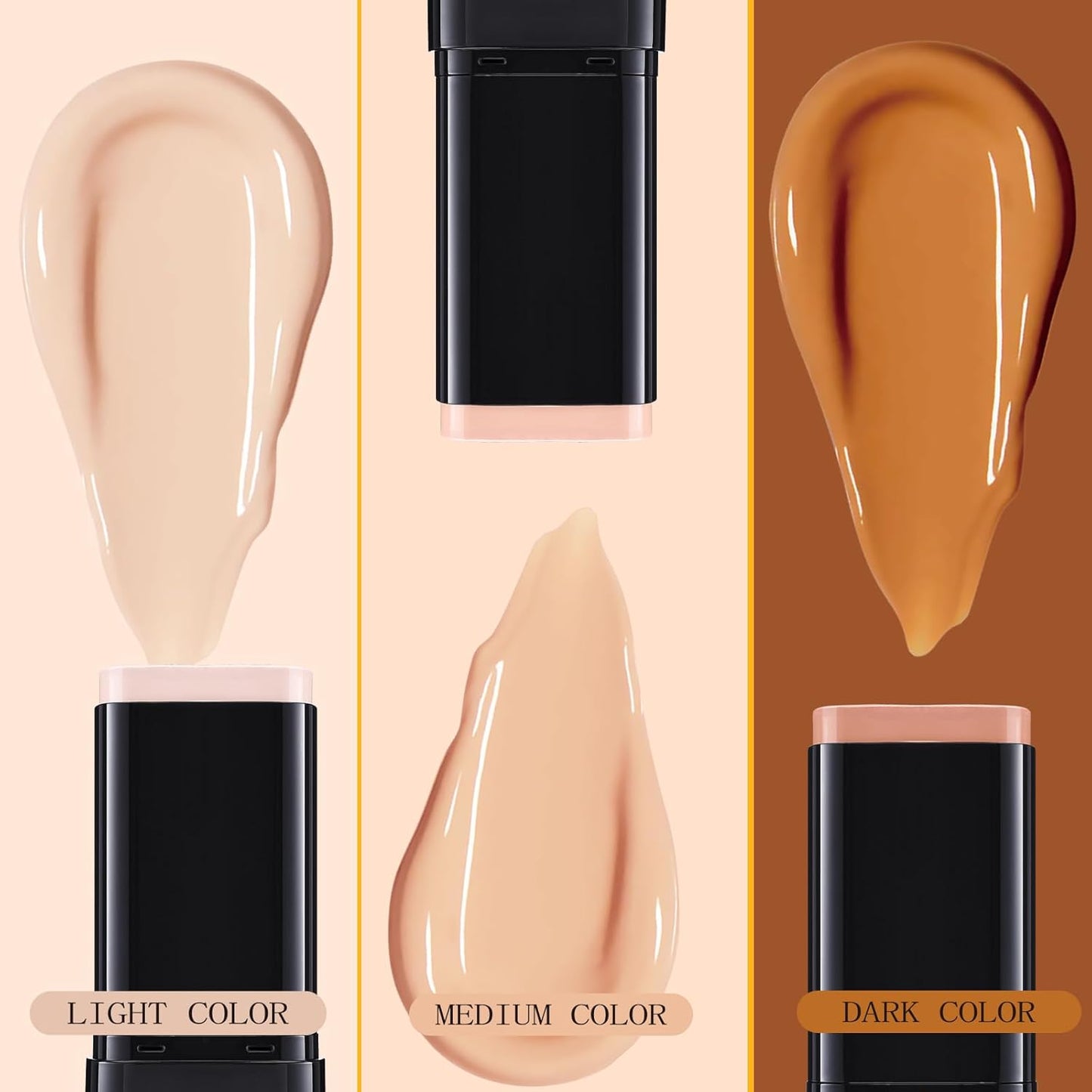 Luxury Anti-Wrinkle Foundation Stick SPF 50+ | Hydrating Matte Formula, Travel Size, 1.42 Fl Oz