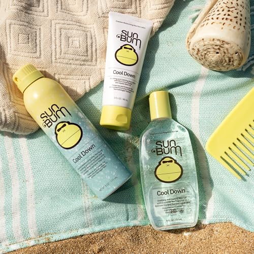Sun Bum Cool Down Aloe Vera Lotion 6 Fl Oz - Vegan & Hydrating (2 Pack)