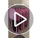 3PCS 31.5-inch Hair Extension Storage Bag with Hanger - Black Dust-Proof