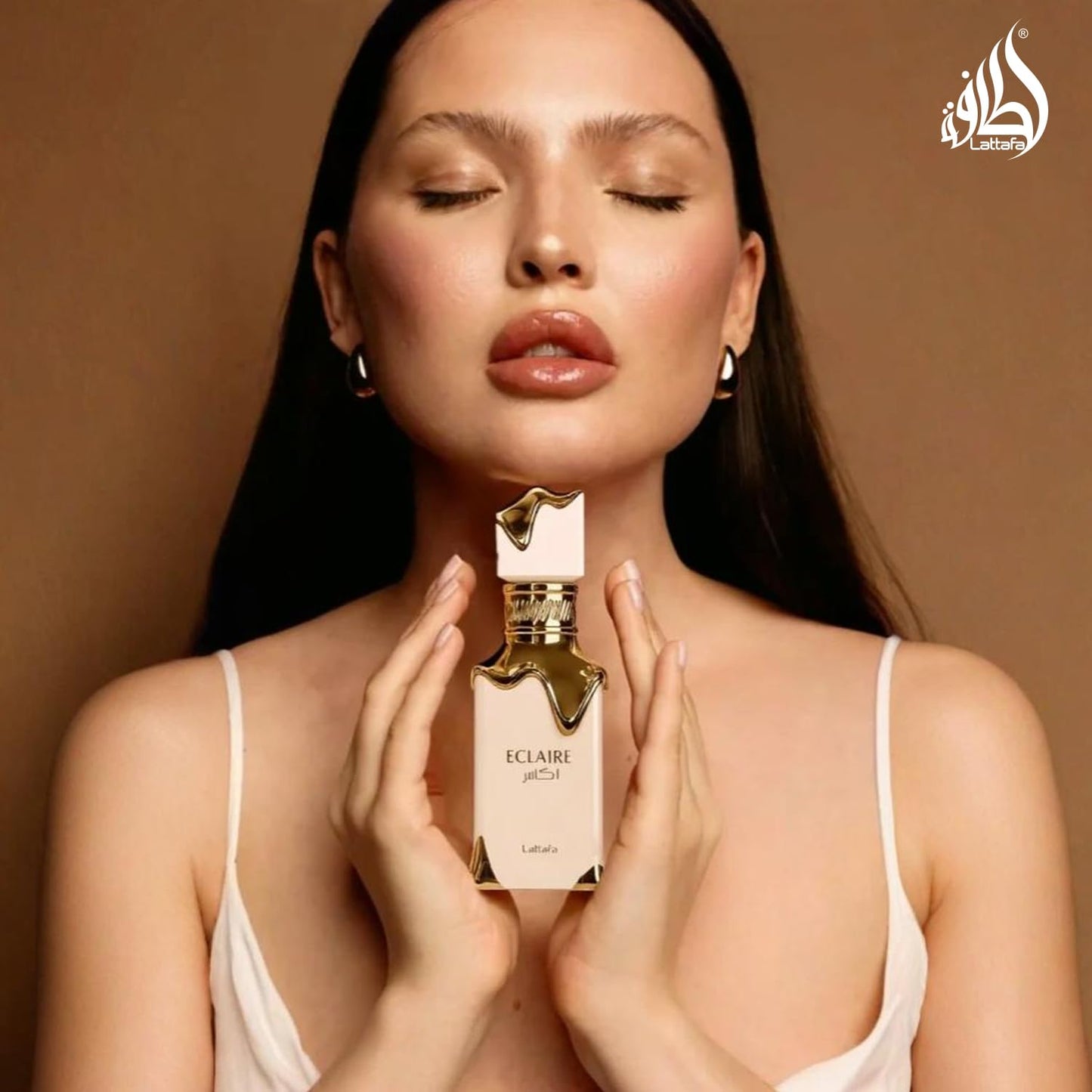 Lattafa Eclaire Vanilla & Caramel Eau de Parfum - Long-Lasting Floral Fragrance for Women | 3.4 oz / 100 ml