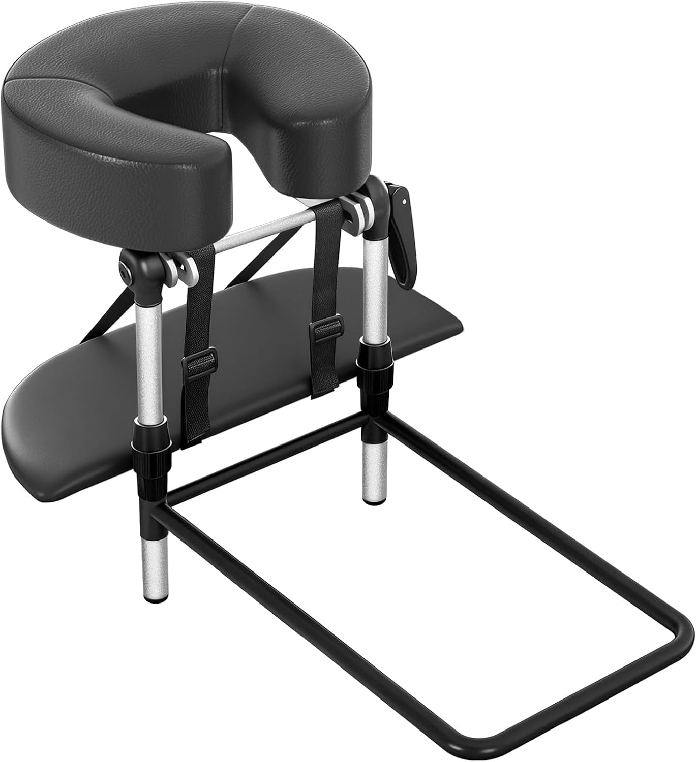 Universal Face Cradle Cushion - Bed Massage Head Holder for Mattresses 5.5-17.7 Inches | Black