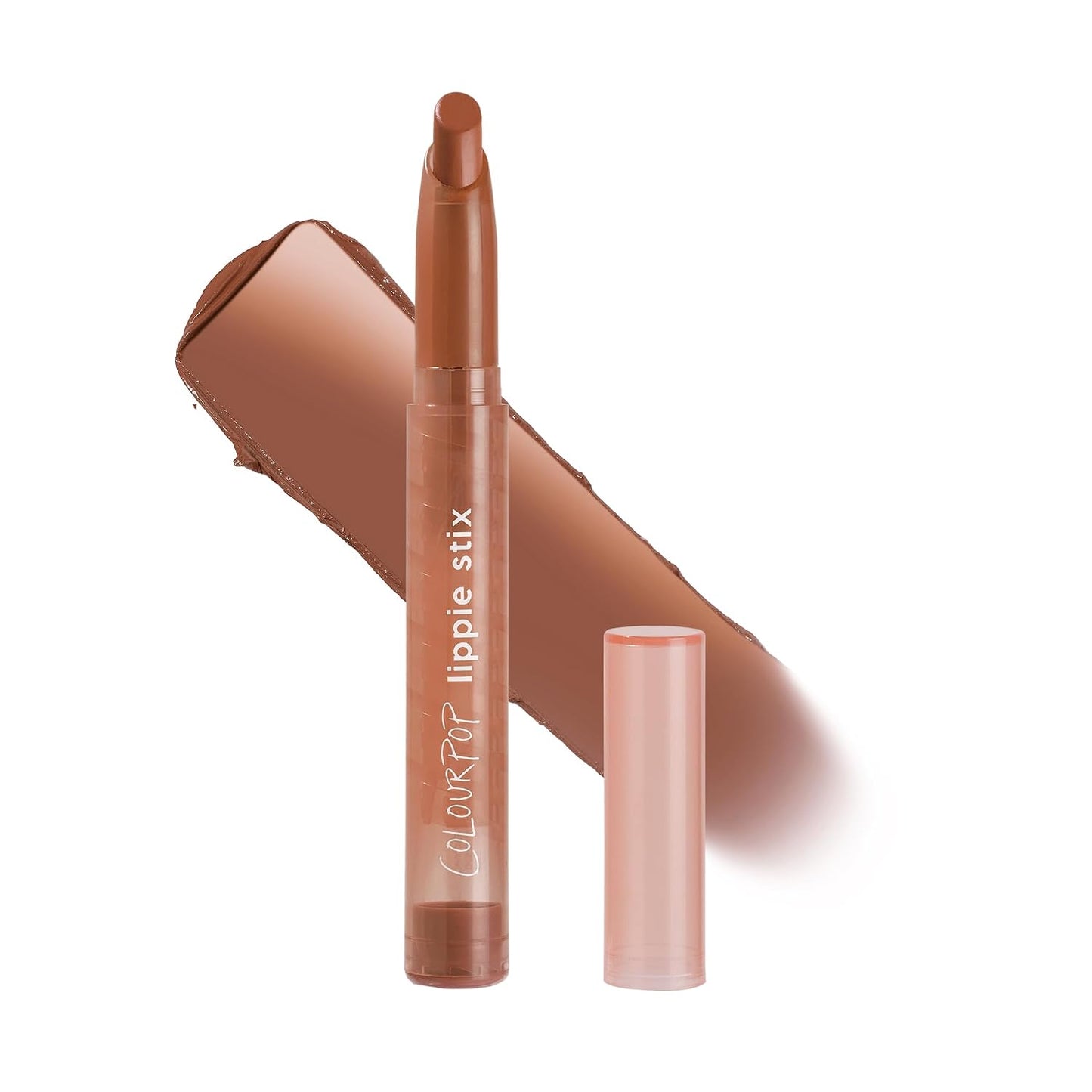 ColourPop Lippie Stix - Long-Lasting Matte Lipstick with Vitamin E & Shea Butter - Rich Warm Nude | 0.4 oz