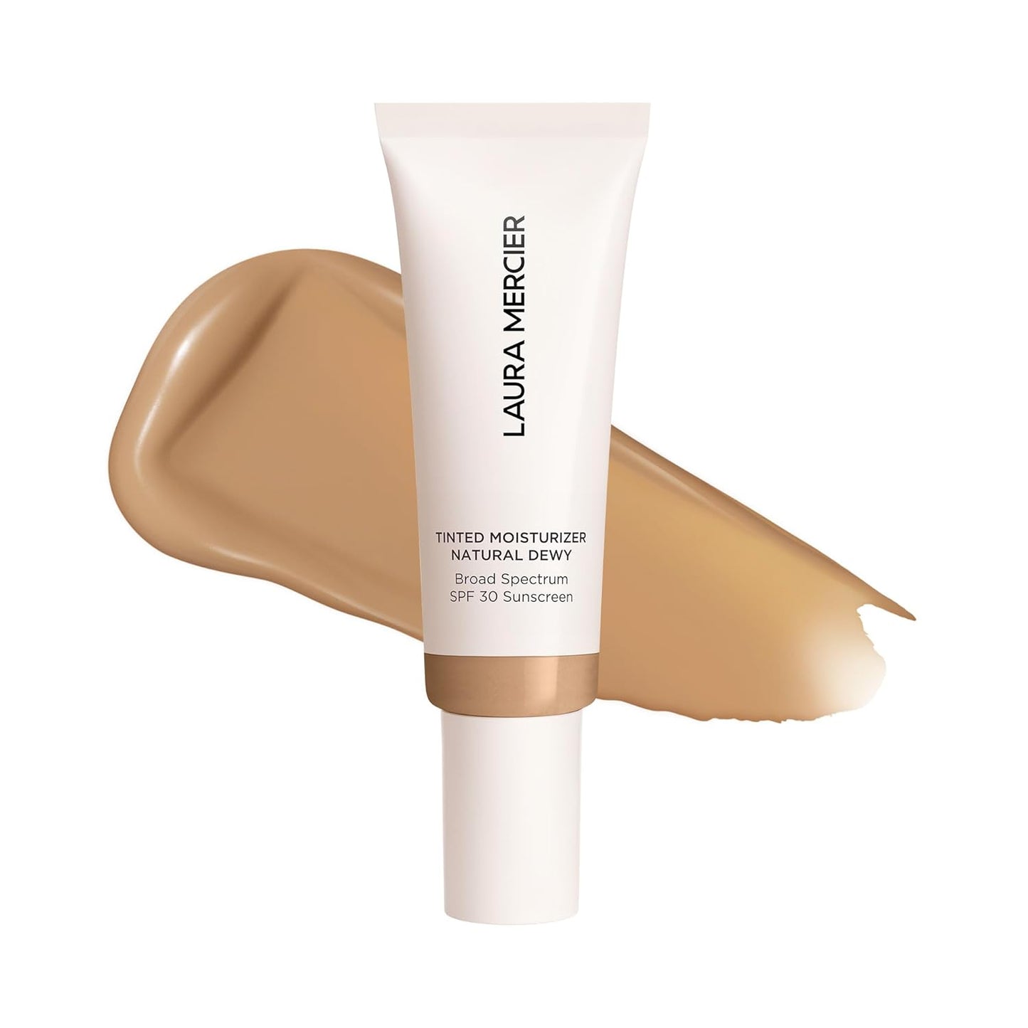 Laura Mercier Tinted Moisturizer - Natural Dewy SPF 30 | 24HR Hydration, Buildable Coverage, Sheer Finish