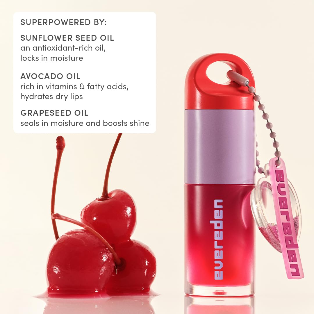 Evereden Kids Fragrance Gift Set, 3 Hair & Body Mists + Tinted Lip Oil