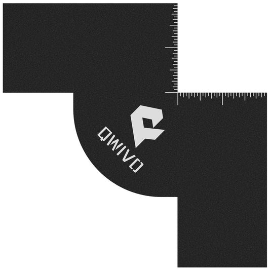 Curved Hairline Shaping Tool for Natural Arc Contour - Reusable Wavy Barber Card (Type-W), Flexible Enhancements Barber Spray Shield & Beard Lineup Tool with Measurement Indicators for Men