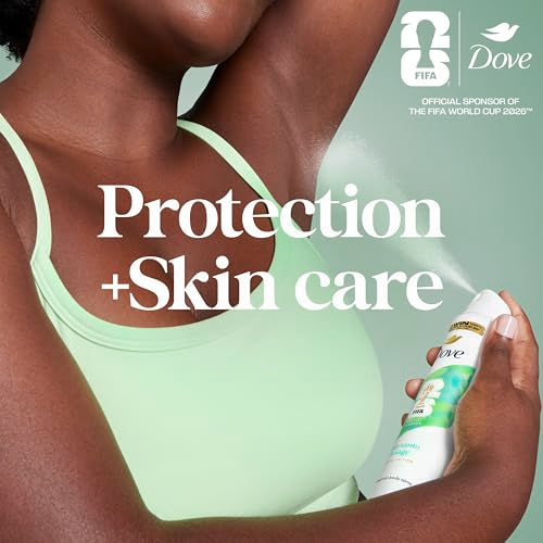 Dove Advanced Care Dry Spray Antiperspirant 3.8 oz Pack of 2 FIFA World Cup Limited Edition