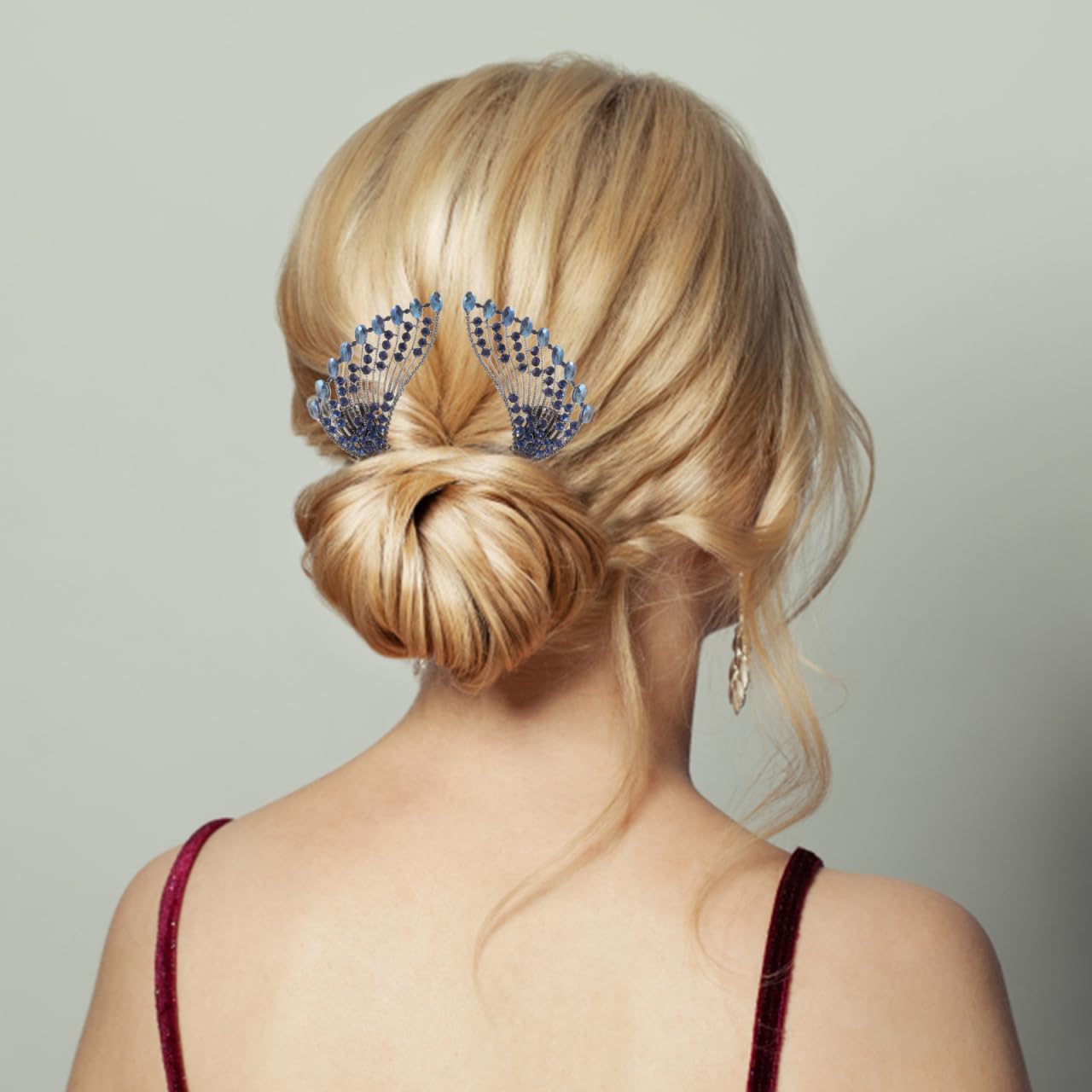 Hair Bun Maker Tool - Wing Shaped French Donut Curler Accessory for Elegant Updos | Perfect for Women & Girls
