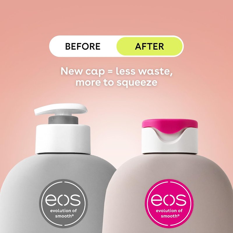 Eos Coconut Body Lotion - 24-Hour Moisture, Lightweight & Non-Greasy | 16 fl oz Vegan Shea Formula