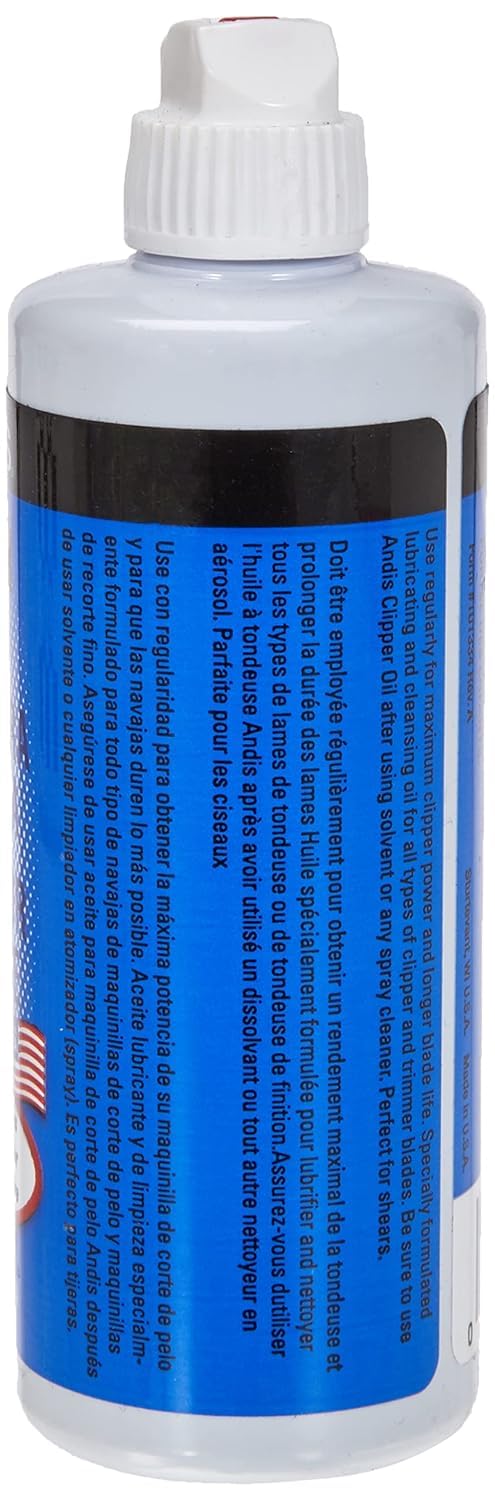 Andis Clippers Clipper Oil 4 oz (Pack of 2)