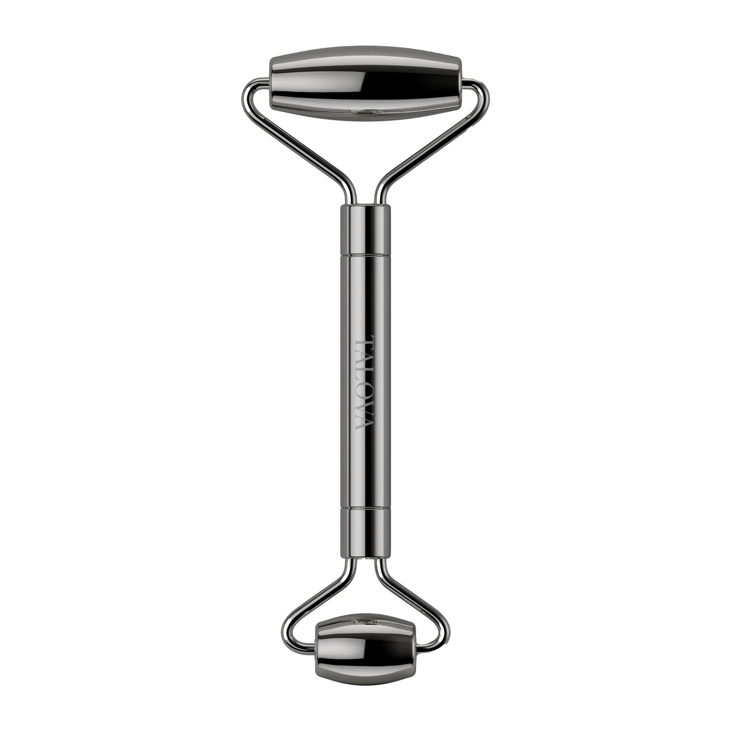TALOVA - 304-Grade Stainless Steel Facial Roller, Face Roller for Eyes, Double Chin, Jawline & Neck, Reduce Puffiness & Improve Wrinkles, Massage Tool for Anti-Aging, Lifting & Lymphatic Drainage