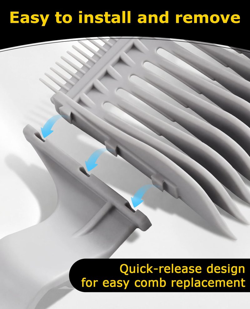 Geyynow Blend Friend Fade Comb, 4-in-1 Detachable Blendfriend Hair Tool for Men Haircut