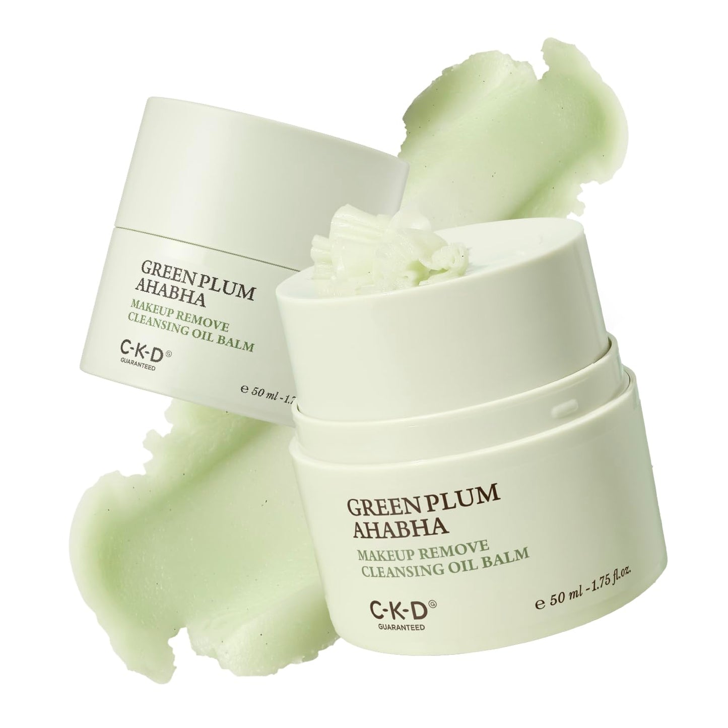 Green Plum AHA BHA Clay Mask Cleanser - Korean Face Wash & Makeup Remover | Controls Sebum, Tightens Pores, 4.58 oz