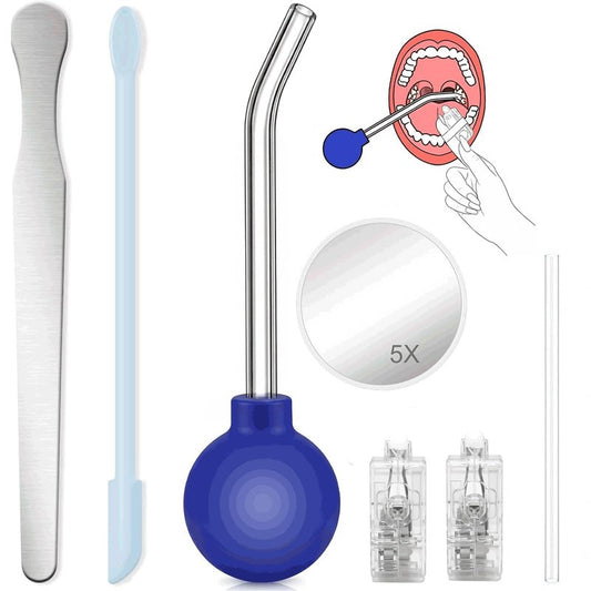 Tonsil Stone Vacuum,Best Deep Tonsils Stones Remover Vacuum Kits to Mouthwash,Stones Vacuums,Tonsils Removal Kits,Removal Kit to Serum,7 in1 Tonsil Stone Vacuums Tool.