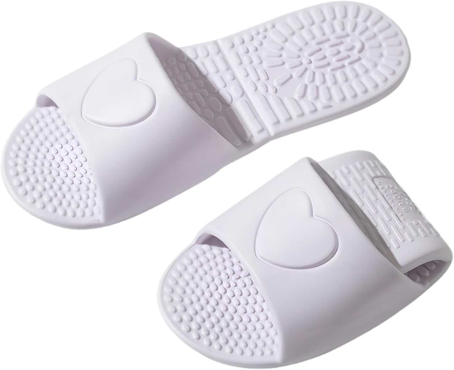Foldable Shower Shoes - Non-Slip Portable Slippers for Travel | Lightweight EVA Quick-Dry Bathroom Slides