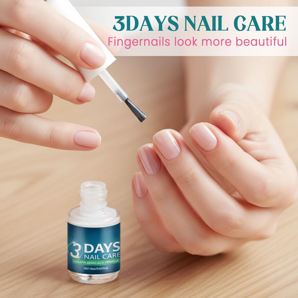 Nail Care Oil with Keratin - Strengthen & Hydrate Nails for Long-Lasting Shine | 1 PCS