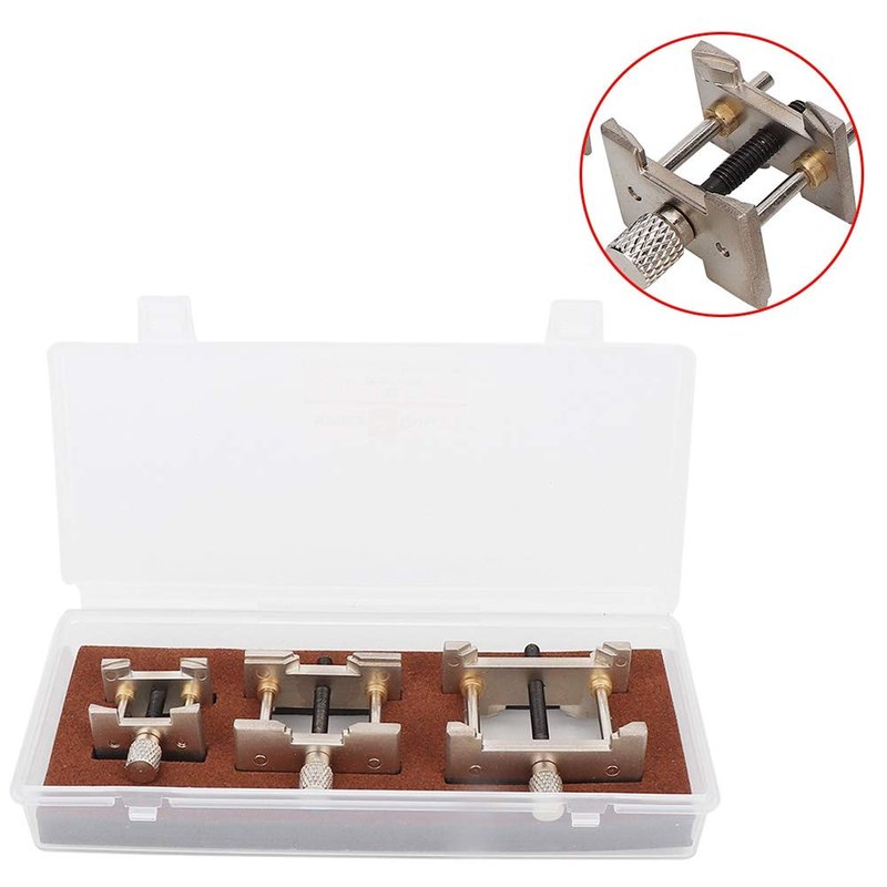 3Pcs Watch Movement Holder Set, Metal Watch Movement Fixed Base Holder Metal Watch Movement Fixed Base Holder Accessories Repairing Tool for Watch Repair
