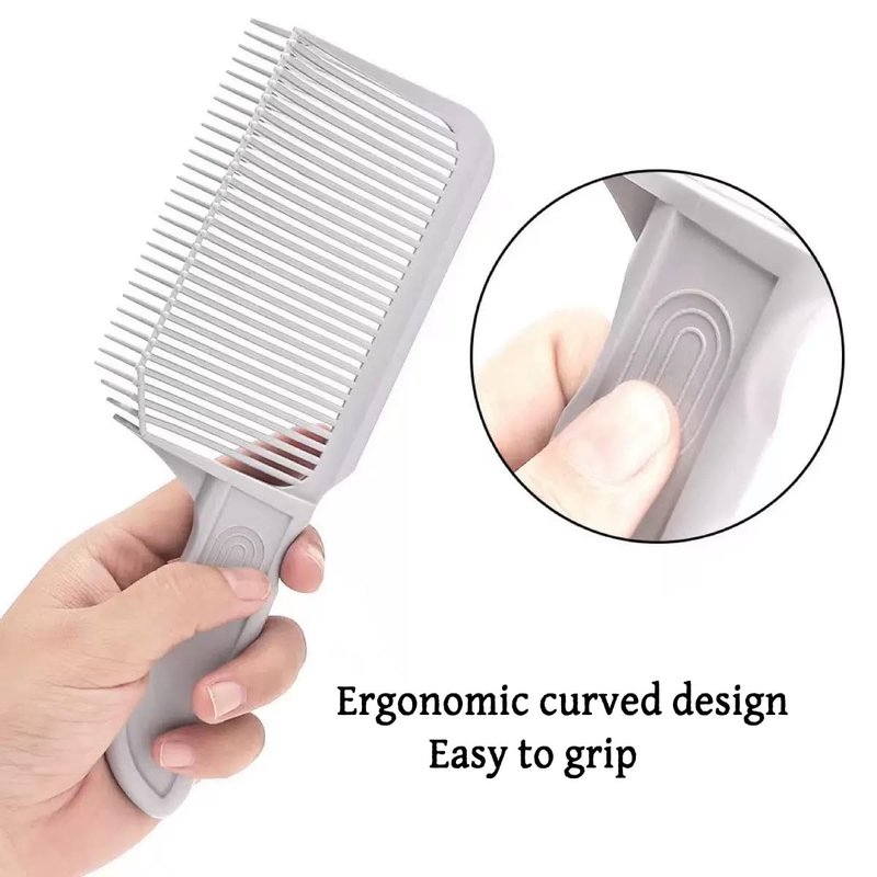 Stcyutdaa 2PCS Men's Fade Comb Set -Fade Comb & Texture Combs Professional Barber Comb for Men Perfect Barber Tool for Fading and Precision Haircuts at Home or Salon