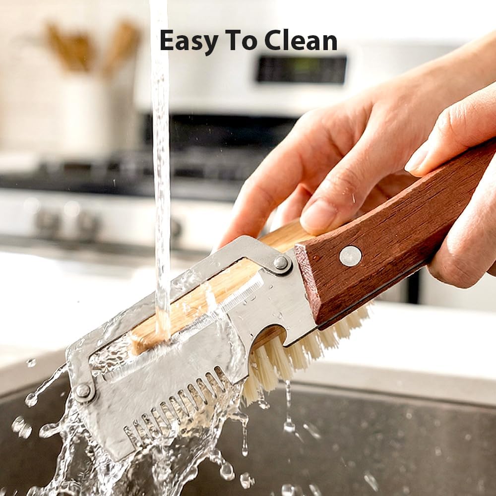 Multifunctional Vegetable Peeler - Upgraded Stainless Steel Kitchen Gadget for Easy Grip | Ideal Peeling Tool for Home Cooking
