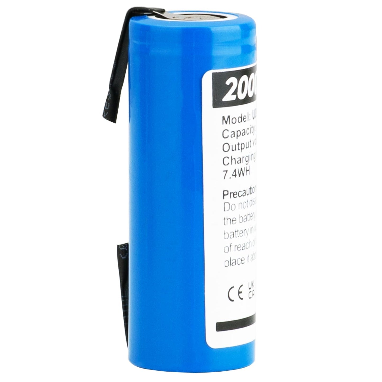 UNIKARO 3.7V 2000mAh Lithium Replacement Battery for Pitbull Gold Silver PRO SX5 Head and face Shaver