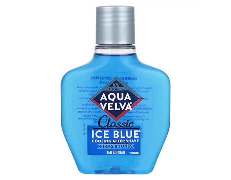 Aqua Velva Classic Ice Blue Cooling After Shave 3.50 oz (Pack of 5)