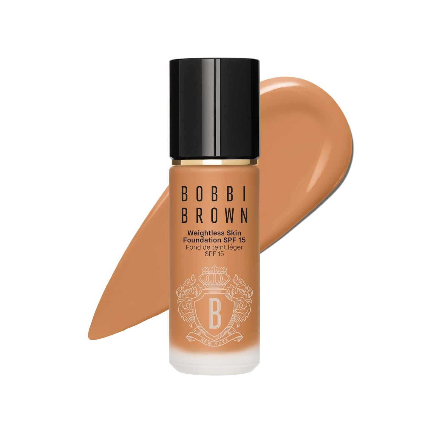 Bobbi Brown Weightless Skin Foundation SPF 15 - Oil-Control & 24-Hour Hydration | Natural Matte Finish, 1 Fl Oz