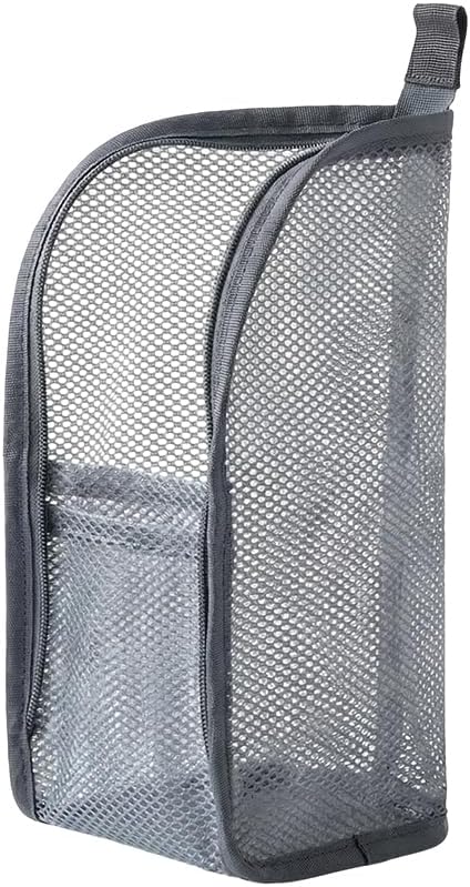 Portable Travel Toiletry Bag - Lightweight Waterproof EVA Mesh | 1pc White
