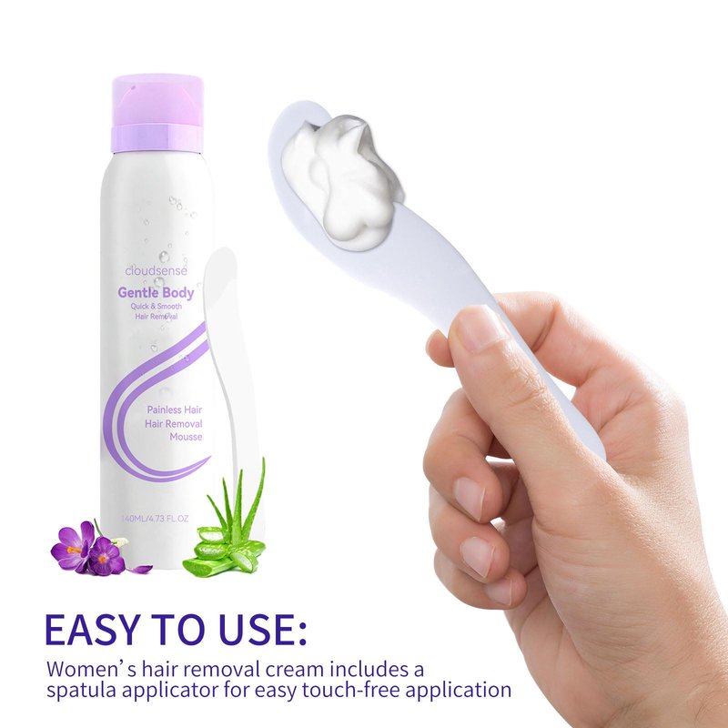 New Upgraded Cloud Sense Pain-Free Hair Removal Spray,Smooth Hair Removal Spray for Sensitive Skin,Gentle Spray Hair Remover for Legs, Bikini, Underarms & Full Body Women & Men(3pcs)