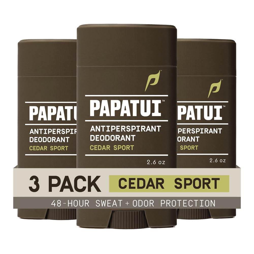 Triple Action Antiperspirant for Men - Sweat Control, Odor Neutralizer & Skin Nourishing | Lush Coconut | 2.6 oz