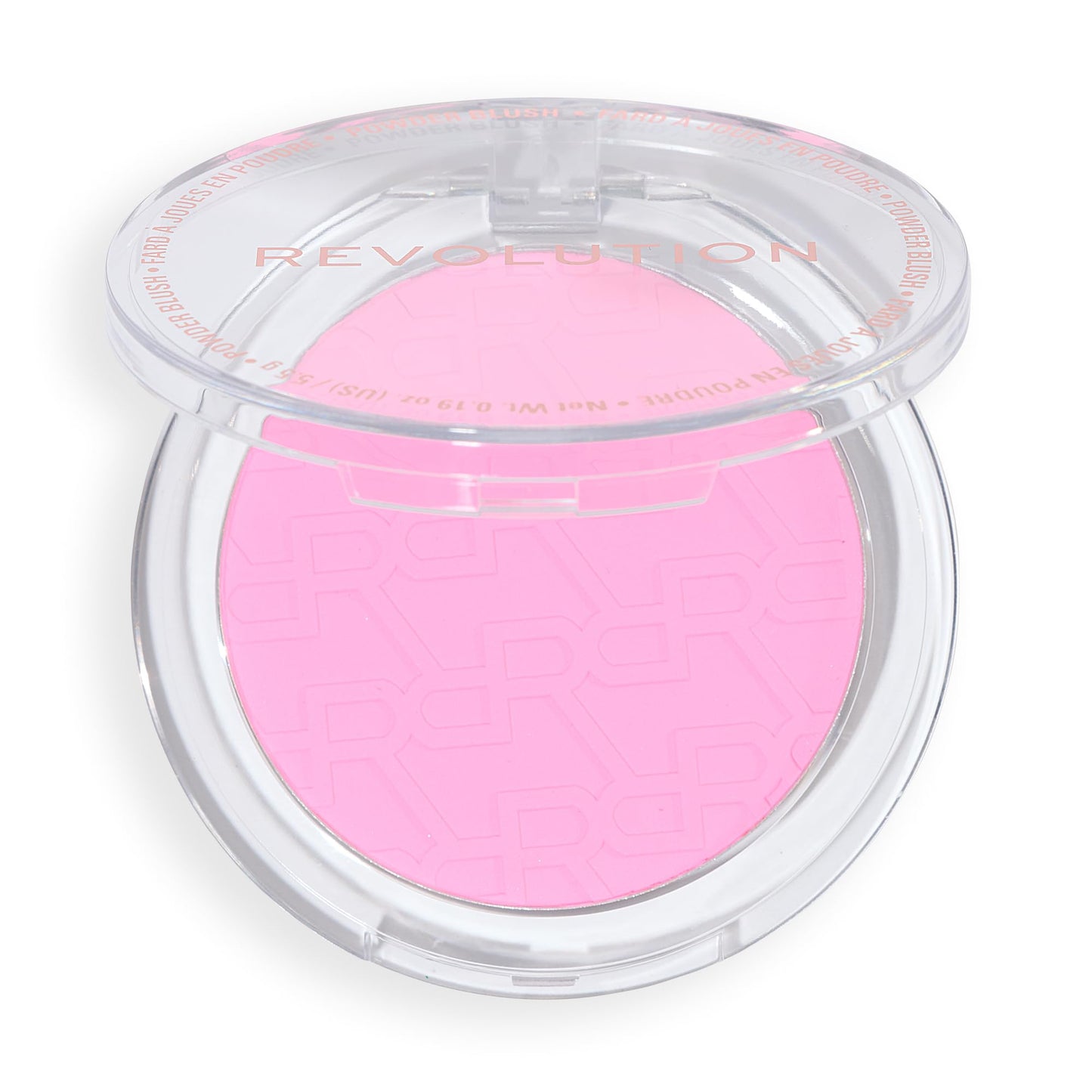 Revolution, Blusher Reloaded, Talc-Free Powder Blush with Matte Finish for Cheeks, Rich Pigment & Buildable, Vegan & Cruelty-Free, Future Flush Pink