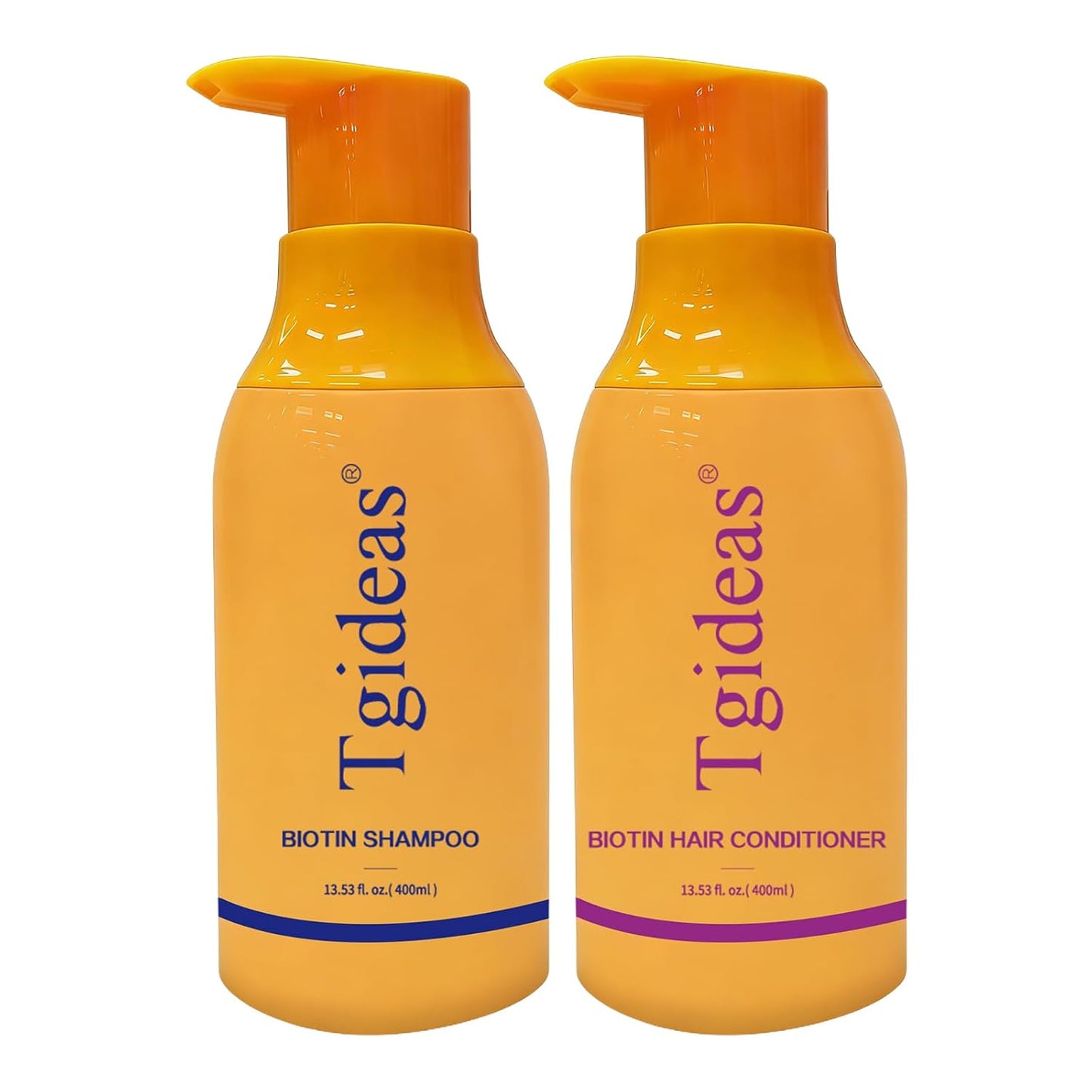 Anti-Thinning Biotin Shampoo & Conditioner Set | Thickening & Strengthening for Hair Loss - 13.53 fl. oz x 2