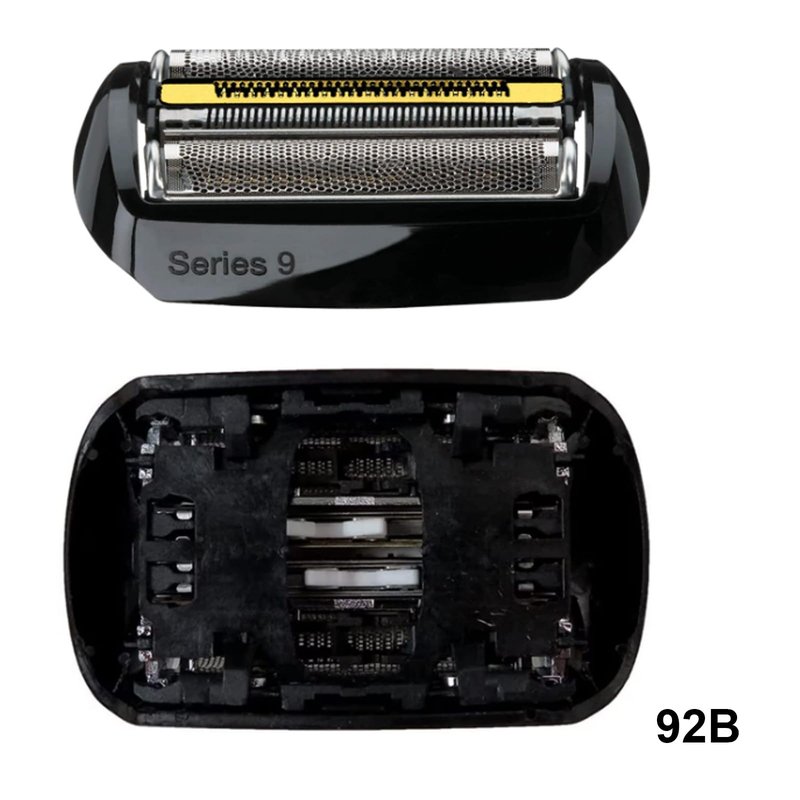 2cs 92B Series 9 Replacement Head for Series 9 Foil Shaver Replacement Heads for Series 9 pro Replacement Blades 9290cc, 9291cc, 9370cc, 9293s, 9385cc, 9390cc, 9330s, 9296cc Foil Shaver