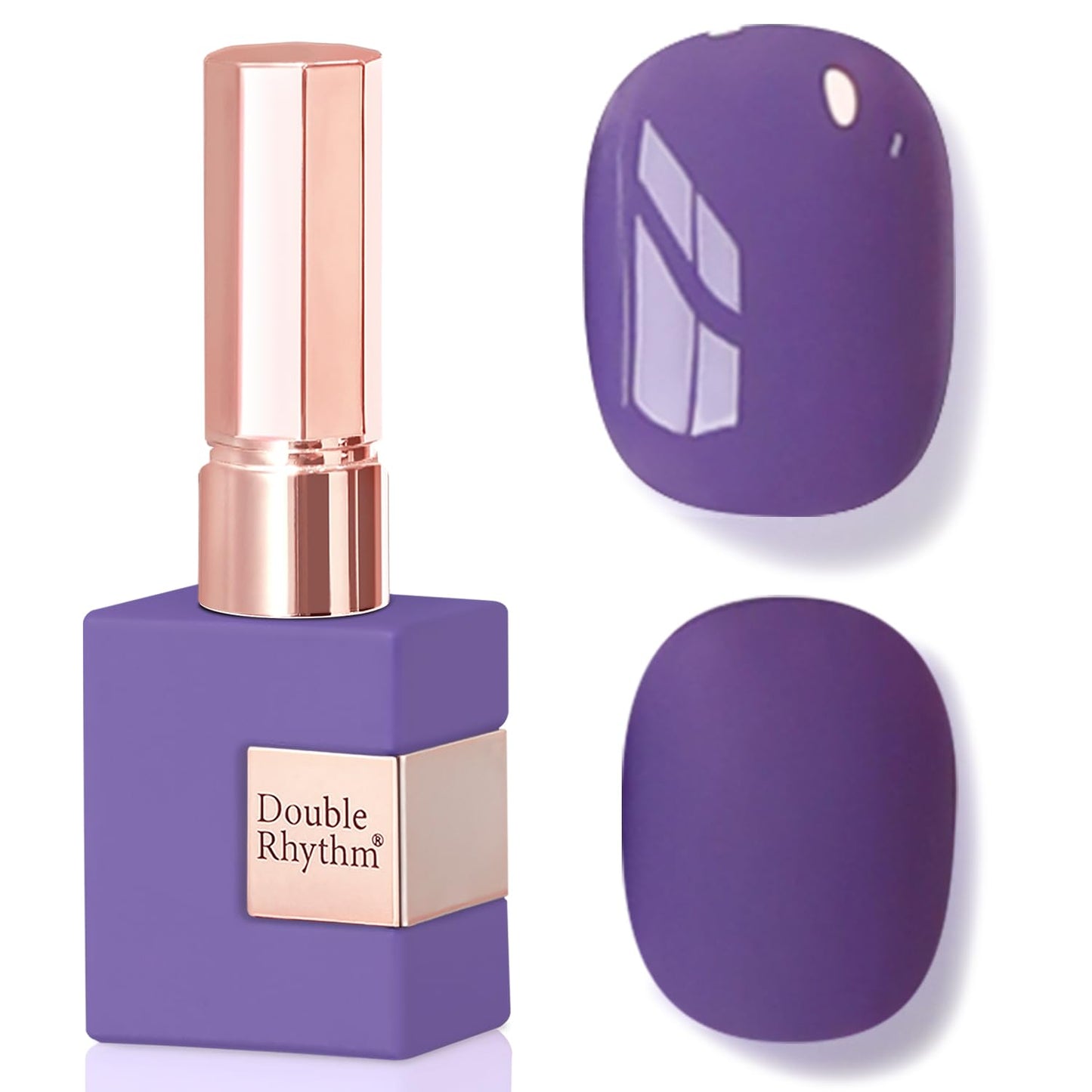 Gel Nail Polish - Translucent Light Milky Pastel for DIY Manicure | 0.5 Oz Rose Pink