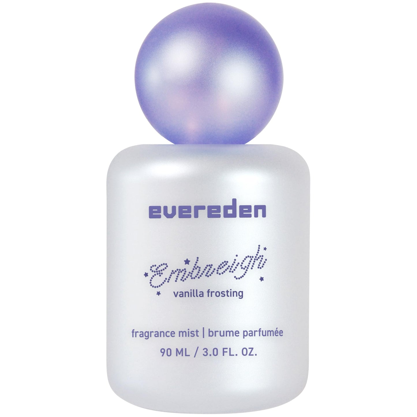 Evereden x Embreigh Hair and Body Fragrance Mist | Vanilla Frosting Limited Edition | Kids Perfume for Girls | Hair and Body Mist for Teens | Long Lasting Perfume for Teen Girls | 3 fl.oz.